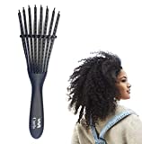 CurlsConfess - Cepillo para desenredar y definir pelo rizado y pelo afro - Peine...