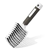 URAQT Cepillo de Pelo, Cepillo de Cerdas de Jabali Naturales, Comodo y Durable Peine...