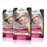 Schwarzkopf Palette Intensive, Tinte U71 cabello Gris Plata, Coloración Permanente...